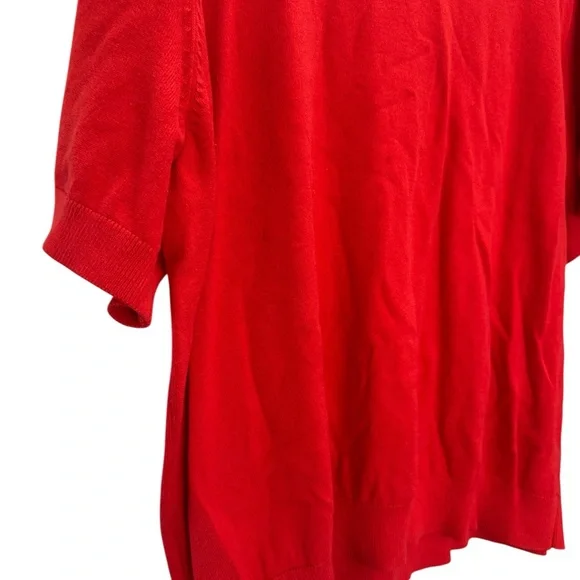 H&M Bold Red Knit Top - Picture 2 of 4